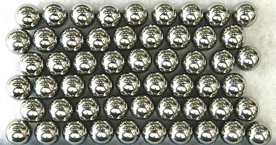 1/2 Oz 5/32 Inch Chrome Steel Balls Approx 50 Count • $1.49