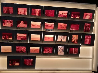 Lot Of 29 Vintage 1960’s 35mm Film Slides Military Taiwan Korea Scenes Soldiers • $10