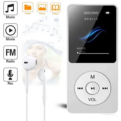 Portable Bluetooth MP3 Player MP4 Media FM Radio Recorder HIFI Music Speakers US • $15.99