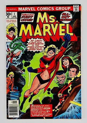 Ms. Marvel #1 1st Carol Danvers As Ms. Marvel Comic 1977 • £29.30