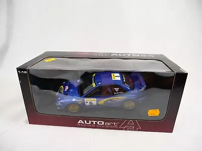 AUTOart Racing Division 89992 Subaru Impreza WRC 1999 Rally Mounted Carlo 1:18 • $420.90