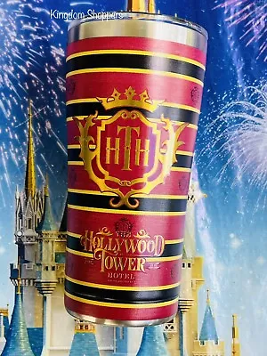 $59.95 • Buy 2022 Disney Parks Tervis Water Bottle Tower Of Terror Hollywood Studios New