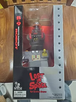 1998 LOST IN SPACE B-9 REMOTE CONTROL ROBOT TOY ISLAND New/Sealed-Classic Series • $39.95