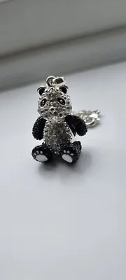Panda Bear Diamanté Necklace. By Avon. New.  • £2.50