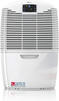 Ebac 3850e Dehumidifier 21L In White With Laundry Drying Mode • £369