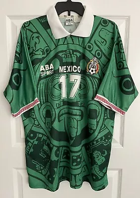 Vintage 1997 ABA Sport Mexico Soccer Jersey Fútbol De Época Galindo Chivas 90’s • $300