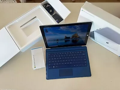 Microsoft Surface Pro 4 I7 8/512 With Pen Keyboard Dock + 10TB Ext Hard Drive • $600