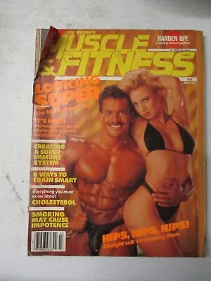 Joe Weider Muscle & Fitness Magazine March 1988 Fitness Weight Lifting Health • $13.95