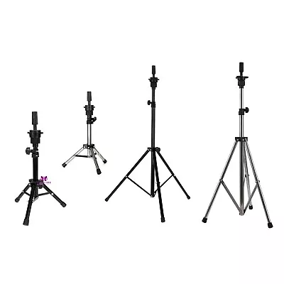 36-133cm Adjustable Tripod Stand Holder Training Head Hairdresser Mannequin Doll • £10.39