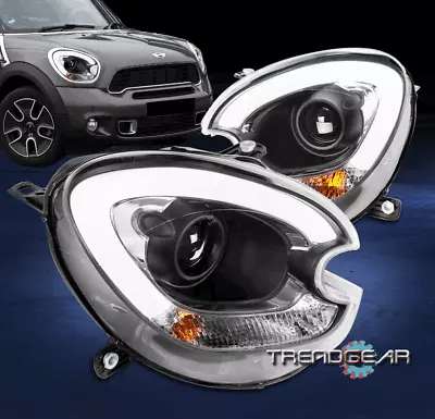 For 2011-2016 Mini Cooper Countryman HID LED Tube Projector Headlight Lamp Black • $389.95