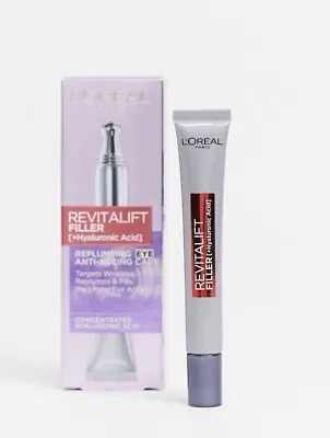 2 Box Of L’oreal Revitalift Filler Replumping Eye Anti Ageing Care • £19.99