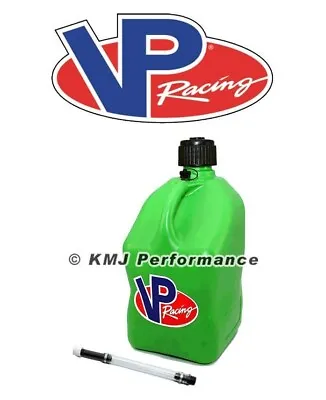 VP Fuel Green 5 Gallon Racing Fuel Gas Jug + 1 Fill Hose Circle Track Off Road • $42.95