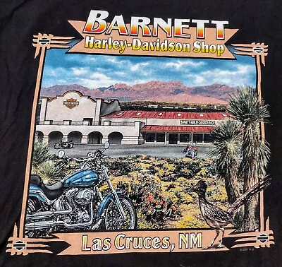 Brand New Vintage Barnett Harley Davidson Las Cruces New Mexico T Shirt Size 3xl • $39.99