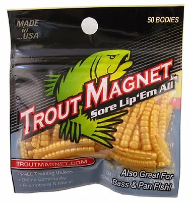 NEW   Trout Magnet   50 Pc. TM Body Pack • $9.99