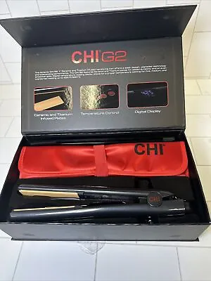 CHI PRO G2 Digital Titanium Infused Ceramic 1  Straightening Hairstyling Iron • $55.33