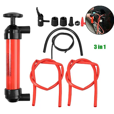 $15.99 • Buy Fluid Extractor Pump Manual Suction Oil Fuel Disel Transmission Transfer Hand US