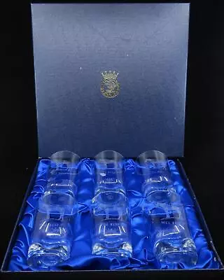 MILL REEF Derby Stakes At Epsom 1971 ORREFORS Set Of 6 Glass Tumblers In Case • $875