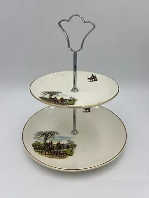 Vintage Weatherby Falcon Ware Cake Stand - 1359 • $35