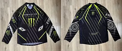 Monster Energy Motocross Jersey Vintage Shirt Size L/XL Cycling • $49.99