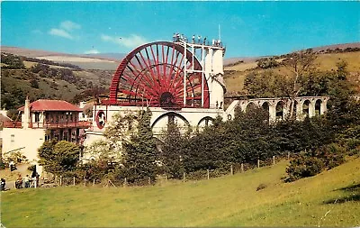S10086 Laxey Wheel Isle Of Man Postcard Unposted *COMBINED SHIPPING* • £1