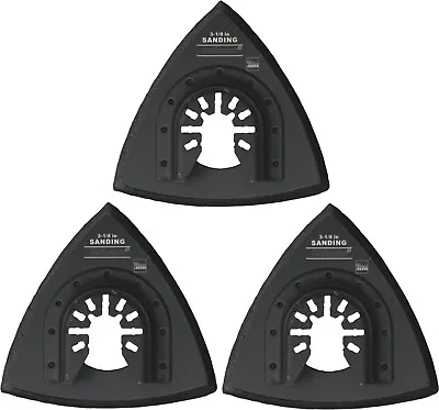 Triangular Sanding Pads For Oscillating Multitool - 3 Pack • $12.99