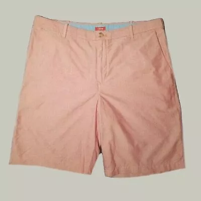 Izod Mens Shorts 38 Waist Length 22.5  Long Pink • $13.57