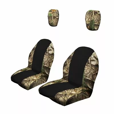 $104.99 • Buy Quadgear Camo Seat Covers Heavy Duty Water Resistant Yamaha Rhino 450 660 700