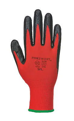 £7.50 • Buy Ultimate Grip Mechanics Gloves, Nitrile Flexo Hi Grip Palm, Car Motor Engineer