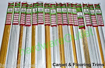 CLEARANCE 900mm Carpet Cover Strip Trim Vinyl Lino Strip Wood Floor Laminate ZQ • £2