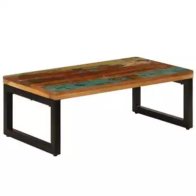 Coffee Table End Table Living Room Sofa Table Solid Wood And Steel VidaXL • $168.99