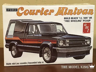 Vintage AMT Ford Courier Minivan Mini-Pickup 2-n-1 Model Kit 2701 1/25 FS 1978 • $34