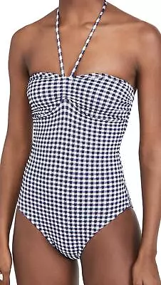 MSRP $248 Shoshanna Womens Standard Cinched One-Piece Blue Size 10 • $85.49