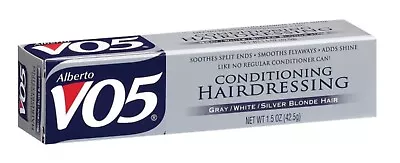 VO5 Salon Conditioning Hairdressing Gray/White/Silver Blonde Hair 1.5 Oz (1 Pc) • $13.39