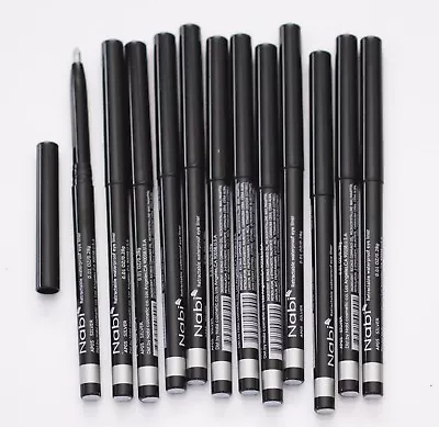 12 PCS NABI AP05 SILVER Retractable Waterproof Eyeliners Pencils • $15