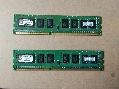 Kingston 1GB PC3 RAM KVR1066D3N7/1G 1.5V • £5