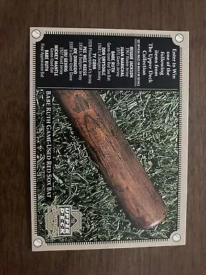 2000 Upper Deck The Collection Sweepstakes Entry Babe Ruth Game-Used Bat HOF • $1.95