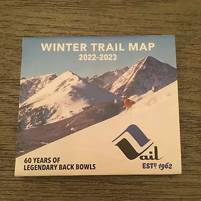 Vail TRAIL MAP 2022-2023 • $9.99