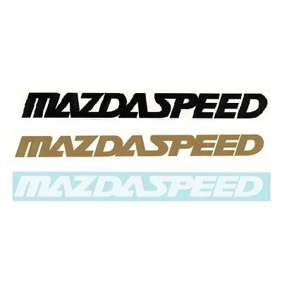 Vinyl Racing Decal Sticker For Mazda Speed Emblem Auto Car Window Parking Brake  • $9.50
