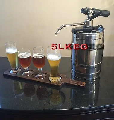 Fass-Frisch 5L Mini Party Keg Draft Beer Tap Dispenser Portable Home Brew Bar • $68.50