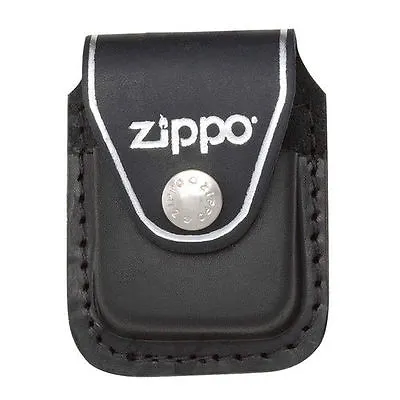 Zippo Lpcbk Black Leather Lighter Pouch Clip New In Box • $11.50