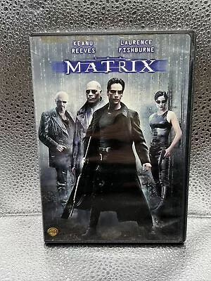 Matrix - DVD Keanu Reeves Lawrence Fishburne • $4.50