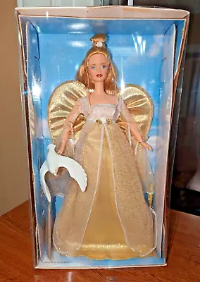 1999 Barbie Angelic Inspirations Gold Angel NRFB (desc) 24984 Mattel • $12.50