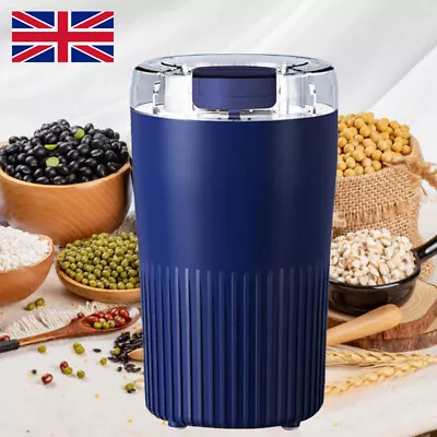 Electric Coffee Grinder Grinding Milling Bean Nut Spice Matte Blade Blender 400W • £10.49