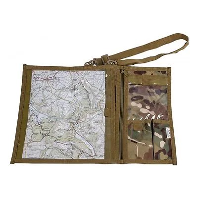 HMTC CAMO WATERPROOF MAP CASE Use Military Hiking Pouch Bag Reading Explorer • $23.66