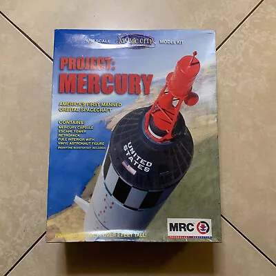 NIB Vintage 2004 Project Mercury Space Capsule 1/12 Scale Plastic Model Kit MRC • $69.95