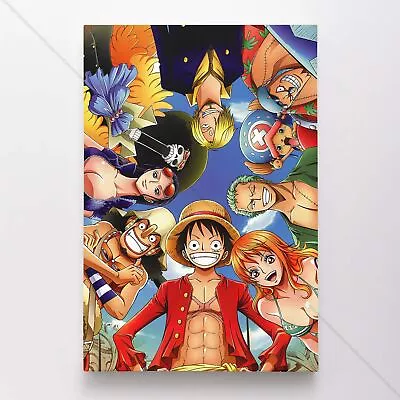 One Piece Poster Canvas Luffy Anime Managa Art Print • $93.45