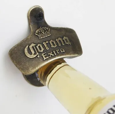 Corona Wall Mount Bottle Opener. Beer Frothy Mancave Bar  Accessory • $18