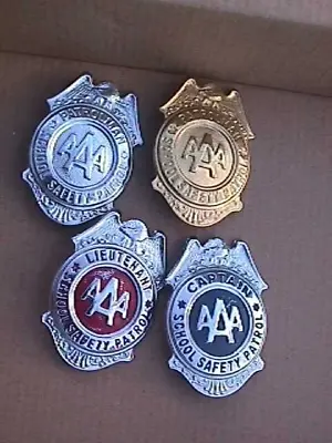 AAA School Safety Patrol Badge LOT ASIS YOU RESTORE • $149.99