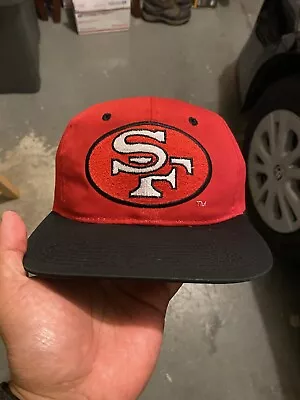 Vintage 90s San Francisco 49ers Sports Specialties Logo Snapback Hat Cap VTG NFL • $34.99