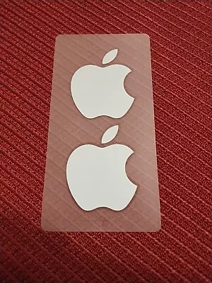  Authentic OEM White Apple Logo Stickers Decal Iphone NEW • $0.99